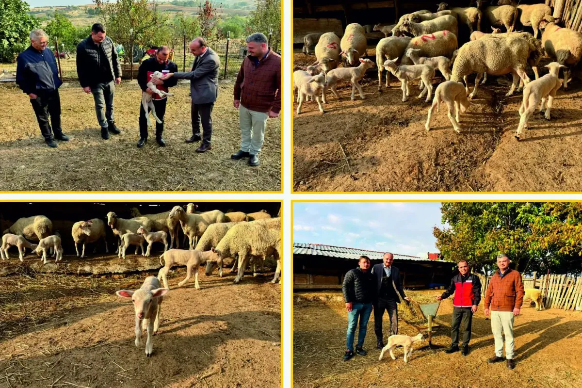 Edirne'de Genç Hayvancıcıya Destek Ziyareti