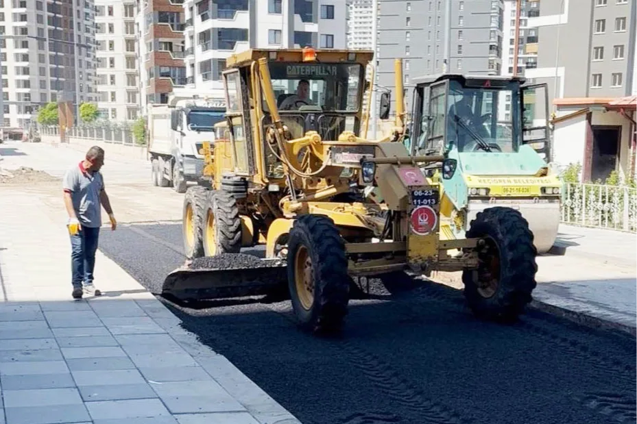 Keçiören’de Ulaşım ve Çevre Düzenleme Çalışmaları Sürüyor