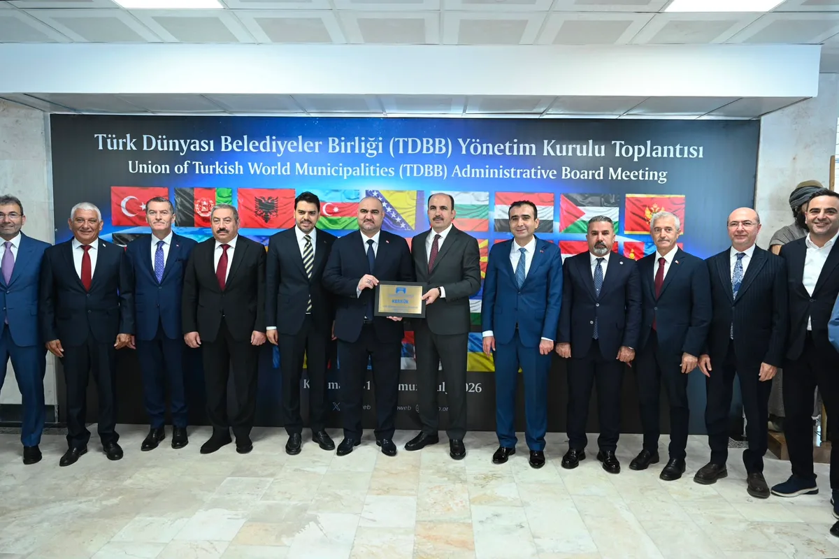 TDBB BAŞKANI ALTAY: “KERKÜK, TÜRK DÜNYASI BELEDİYELER BİRLİĞİ’NİN RESMİ ÜYESİ OLDU”