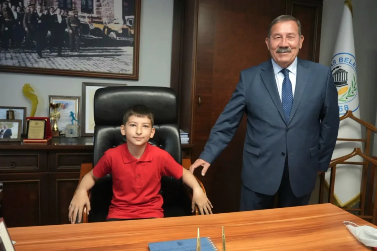 Milas’ta 23 Nisan’da Başkanlık Koltuğu Öğrenciye Devredildi