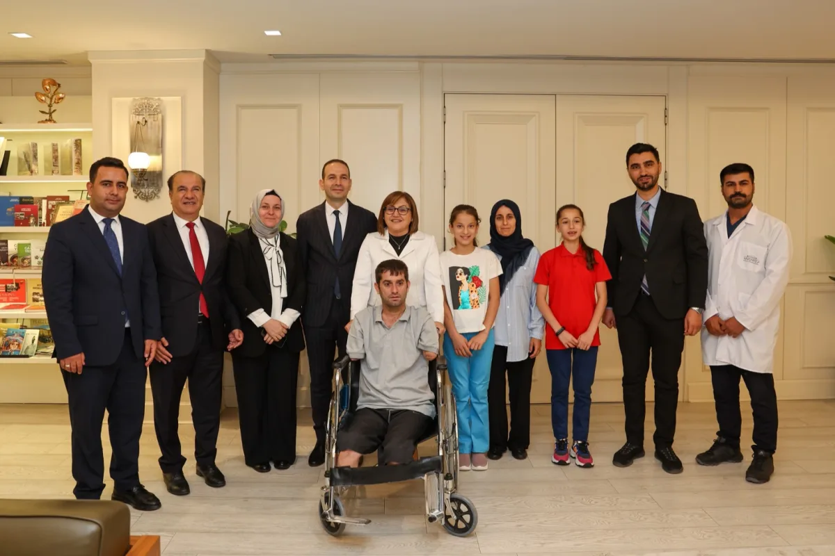 Gaziantep'te Engelli Vatandaşa Protez Hayali