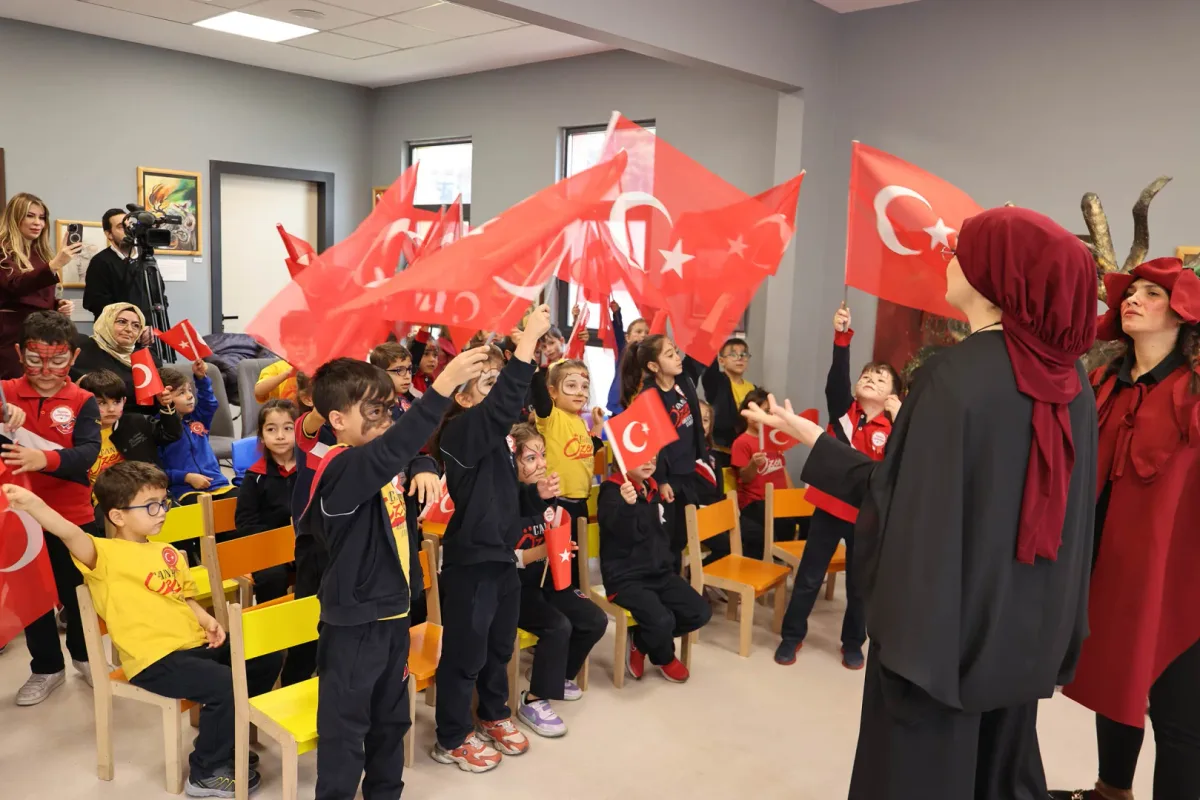 Keçiören’de Çocuklar Cumhuriyet’i Sanatla Yaşadı