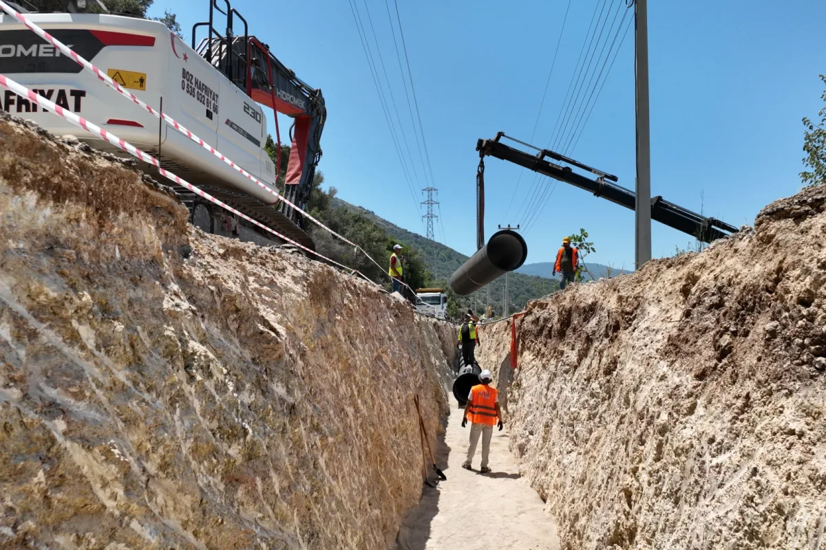 Antalya ASAT, Kaş'ta 1,800 Milyar Lirada İçme Suyu