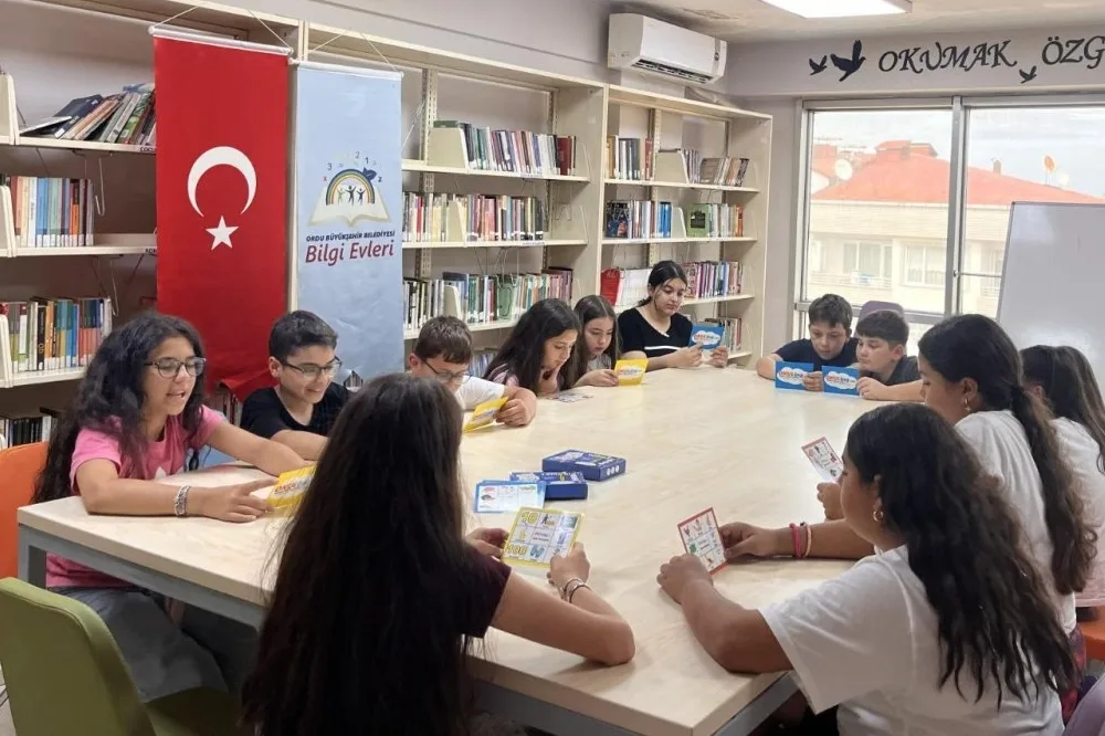 Ordu'da Bilgi Evleri Yaz Etkinlikleri 4 Haftada Kapattı