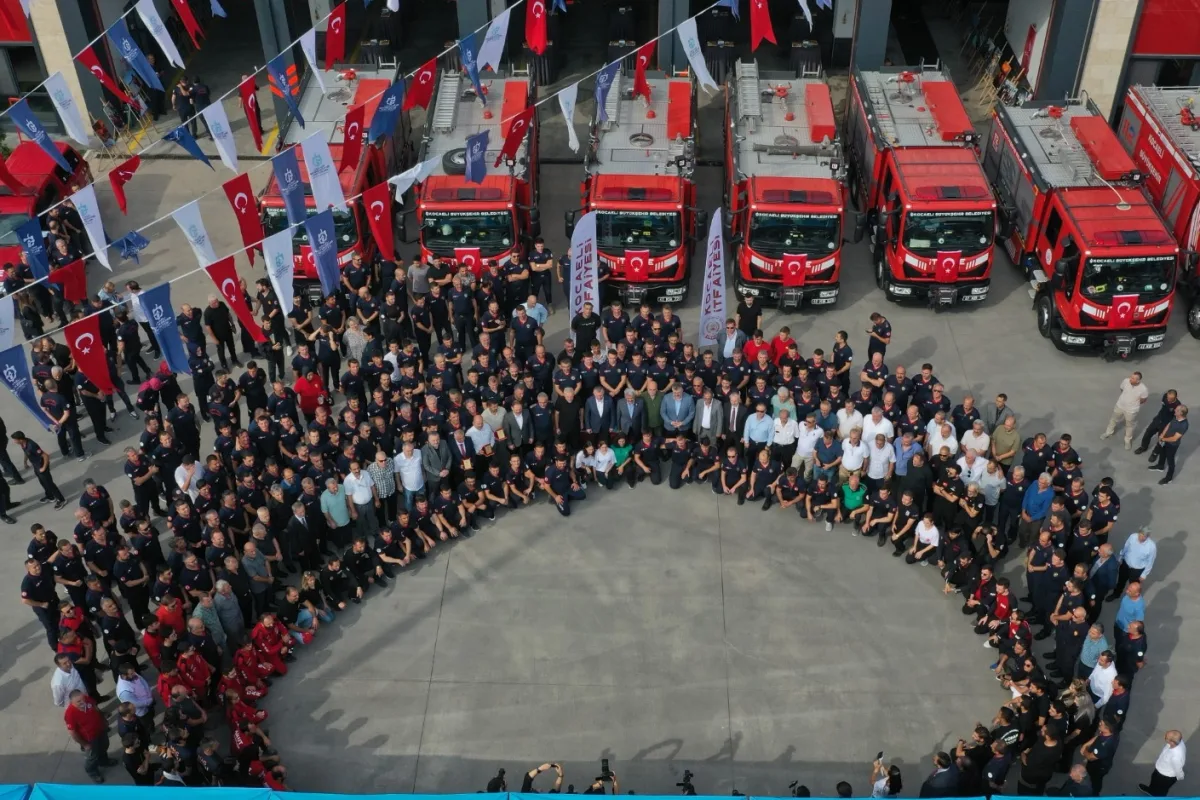 Kocaeli İtfaiyesi 2025'te 13 Bin 585 Olaya Müdahale Etti