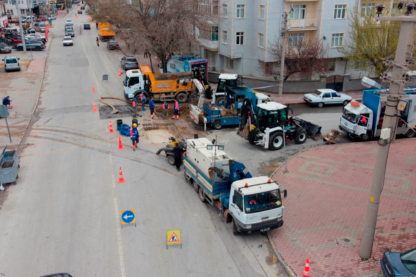 Konya'da 14 vana yenilendi: Su kayıpları azalacak