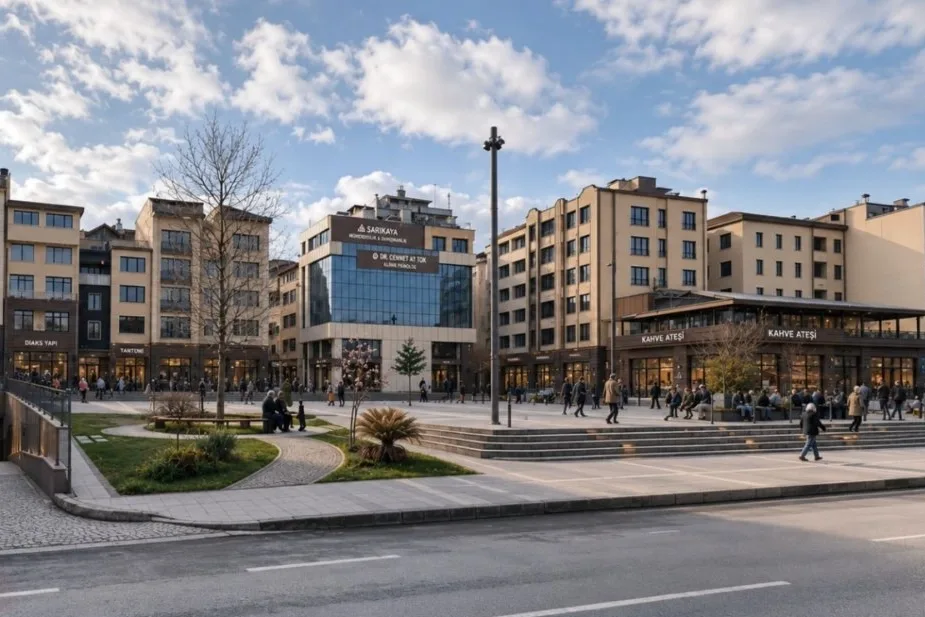 Fatsa Meydanı Cephe Yenilenmesi Başladı