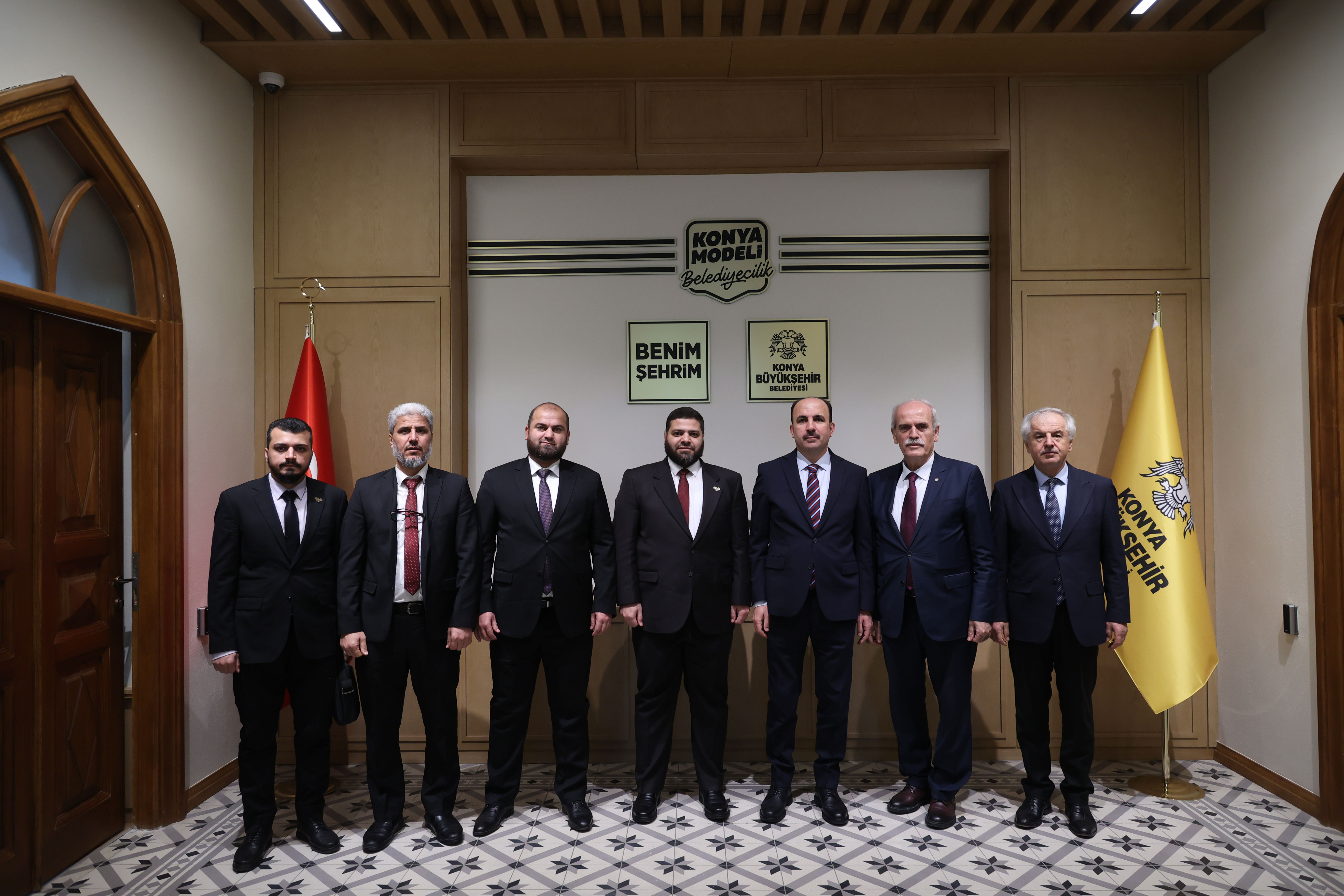 Suriyeli Heyet Konya’nın Belediye Modelini İnceledi