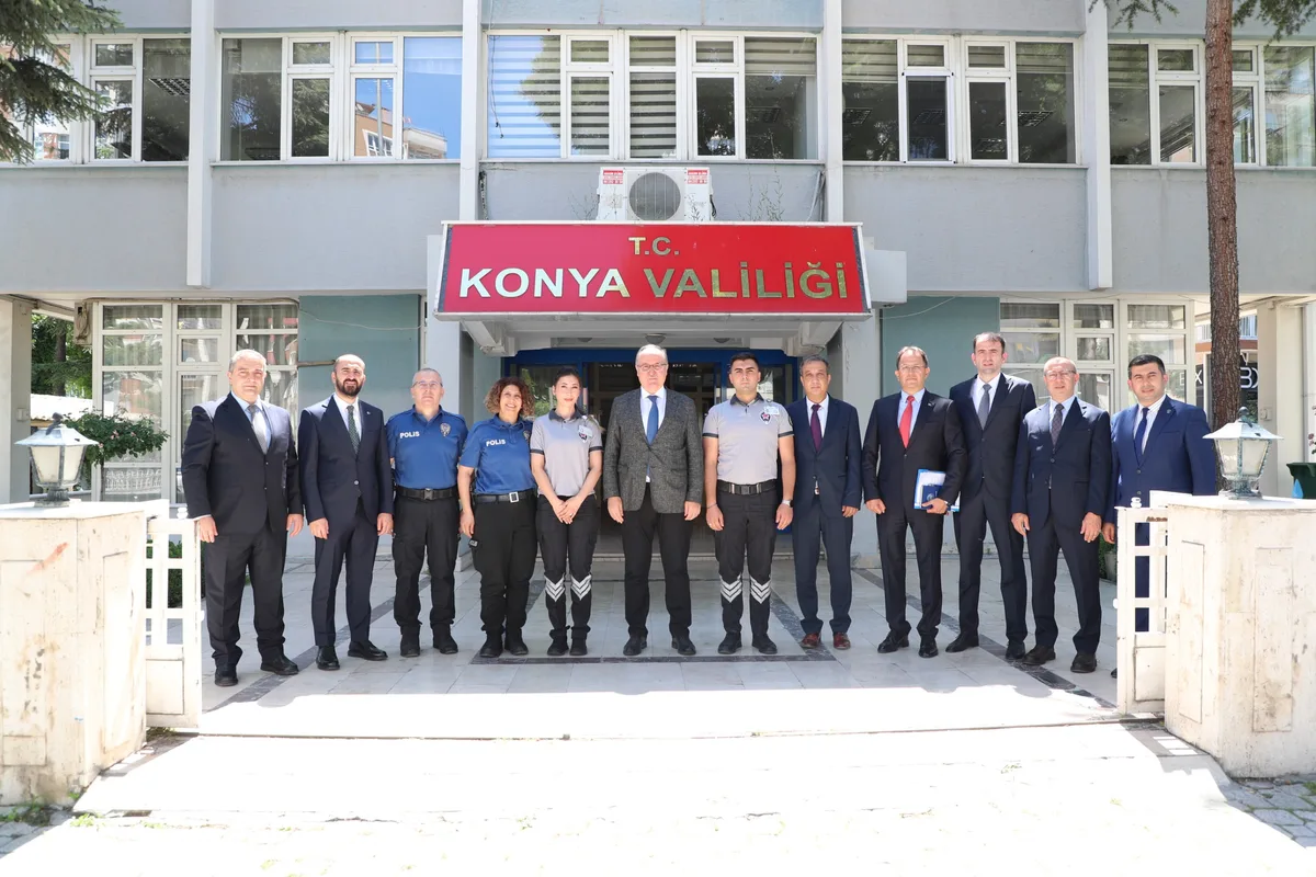 Konya'da Özel Güvenlik Günü Ziyaretleri: Kamu Düzenine Katkı