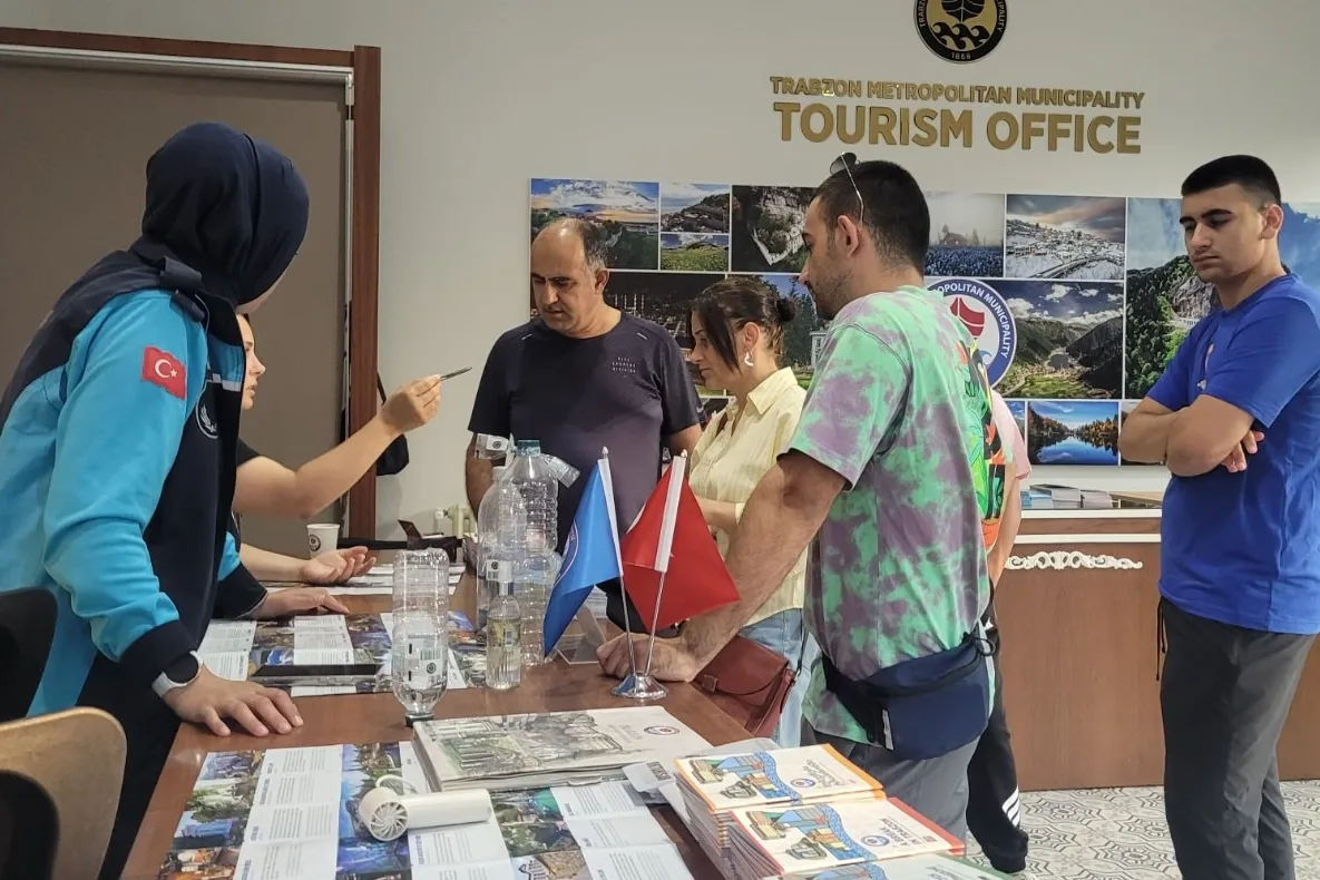 Trabzon’da Turizm Ofislerine Yoğun İlgi: Bir Ayda 3 Bini Aşkın Ziyaretçi