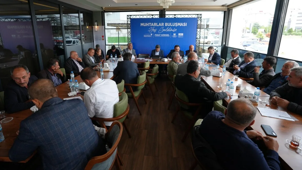Büyükşehir Belediyesi Pazarcık’ta Muhtarların Taleplerini Dinledi