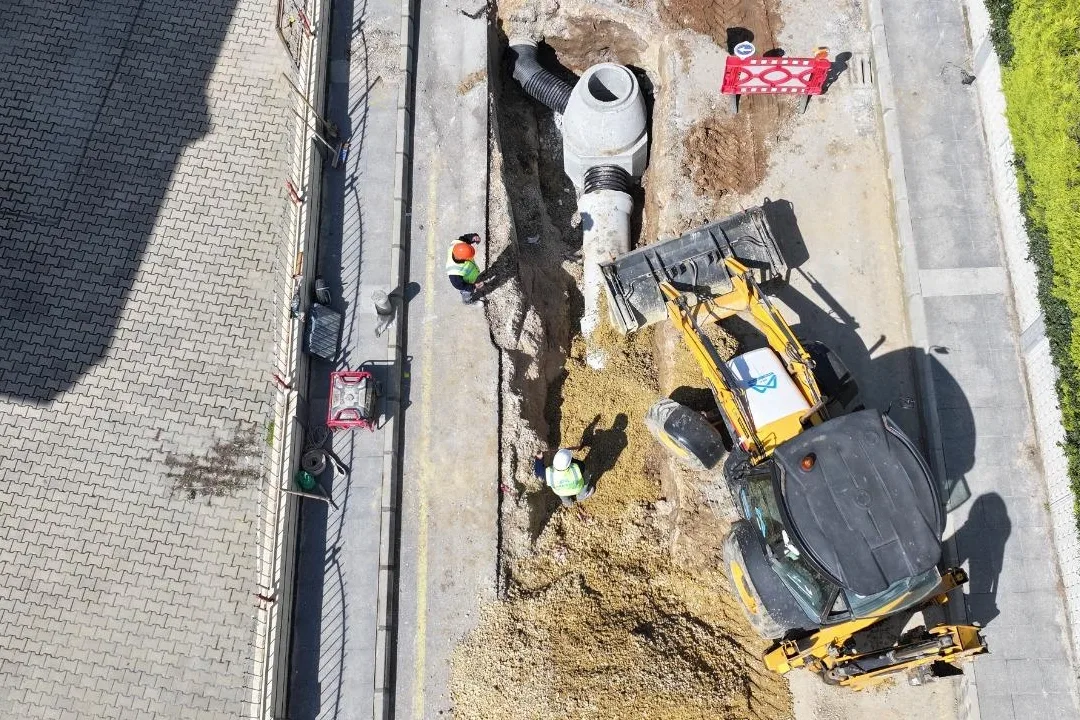 MESKİ, Tarsus Kavaklı’da Yağmur Sularını Kontrol Altına Aldı