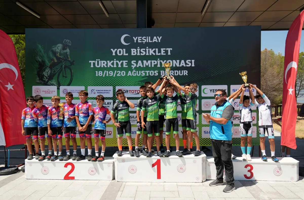 Karatay Belediyespor U11 Bisikletçiler Türkiye Şampiyonu