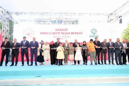 Karatay'da 300 Milyonlı Engelli Merkez Hizmete Açıldı