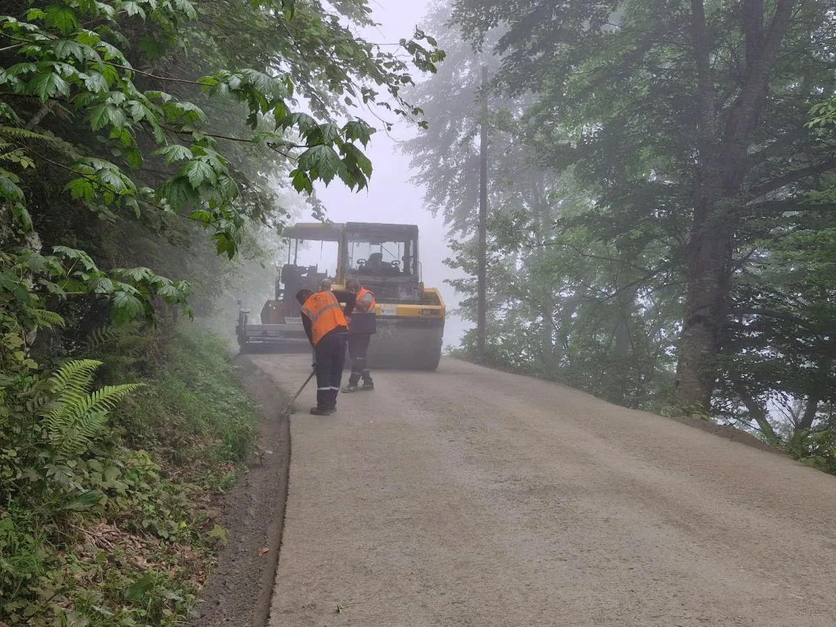 Yayla yollarında kuru beton seferberliği