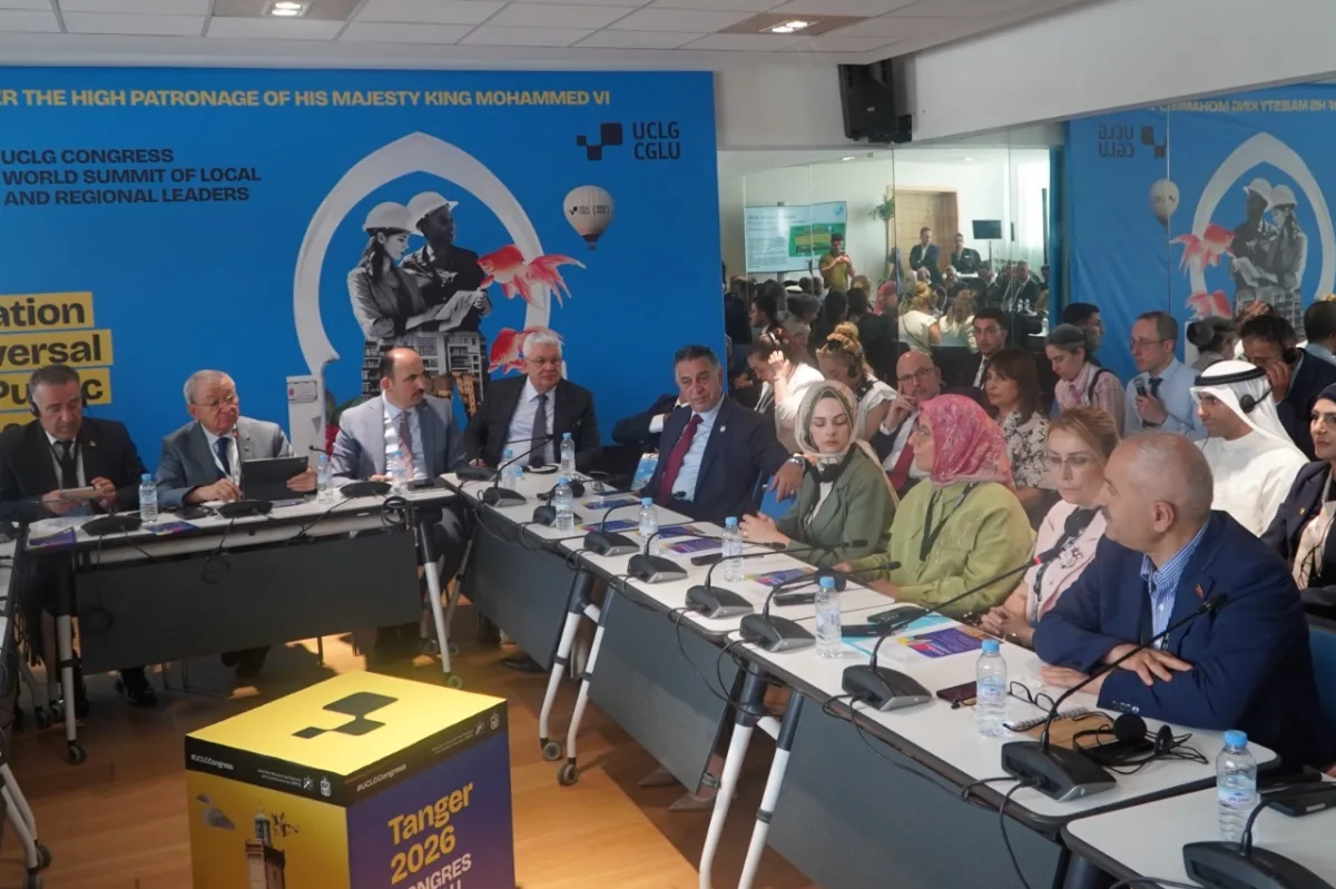 Belediye Başkanı Fas'da Dünya Kongresi Ustası