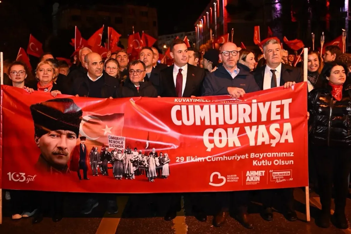 Balıkesir’de Cumhuriyet Bayramı Coşkusu!