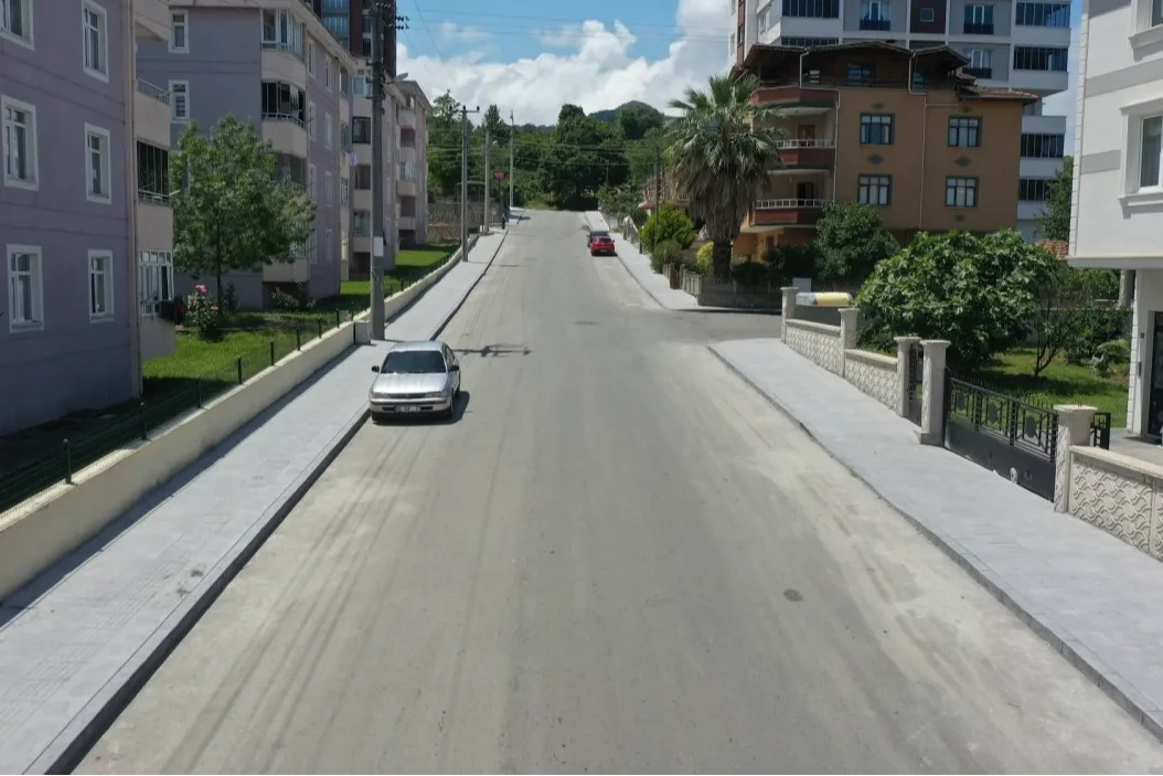 Ordu’dan Fatsa Dolunay Mahallesi’nde Ulaşım Altyapısına Yatırım
