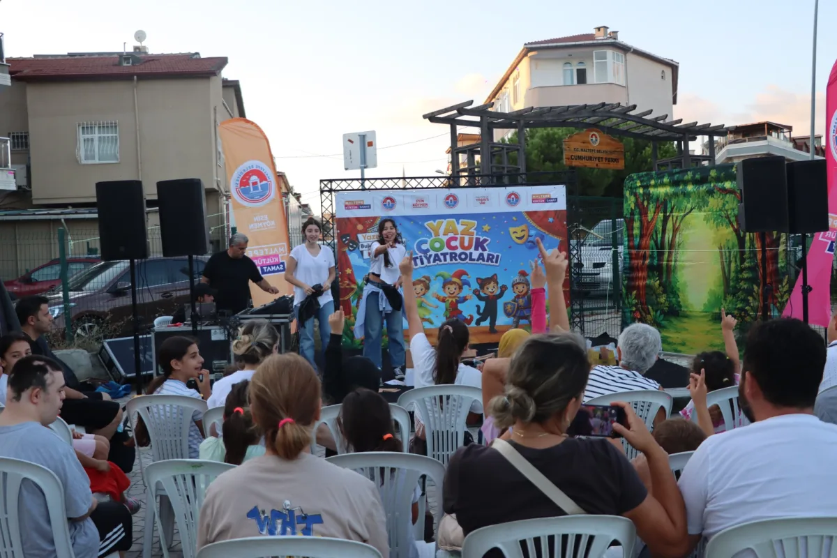 Maltepe’de Yaz Çocuk Tiyatroları Gösterilerle Sona Erdi