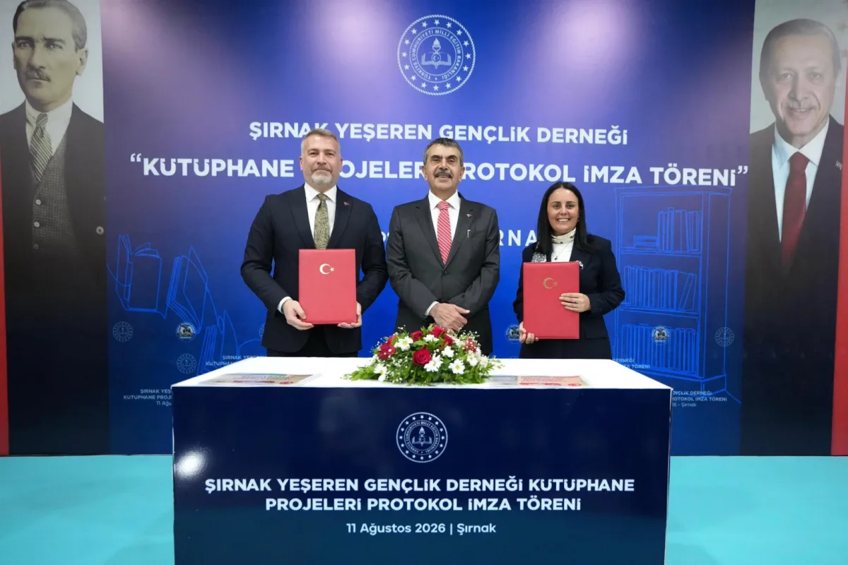 Şırnak'ta Kütüphane Projeleri İmza Töreni