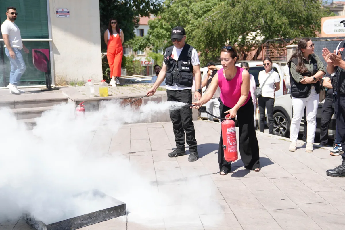 Keçiören'de Afetlere Karşı Kritik Eğitim