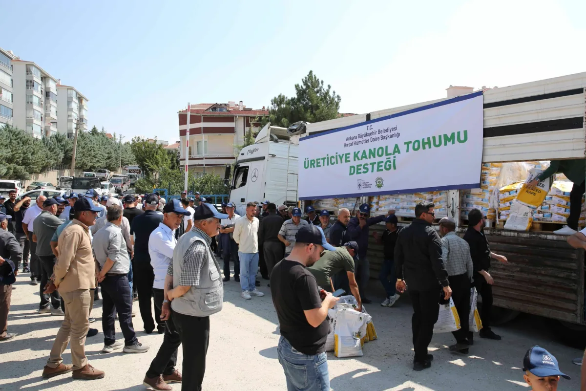 Ankara Belediyesi: Çiftchèrlere %50 Hibe Kanola Tohumu Taşındırır