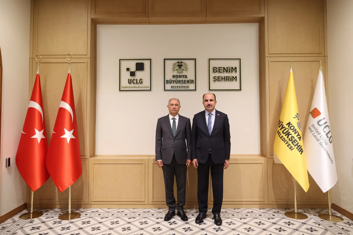 AK Parti Vekili Efkan Âlâ, Konya Başkanı Altay'ı Ziyaret Etti