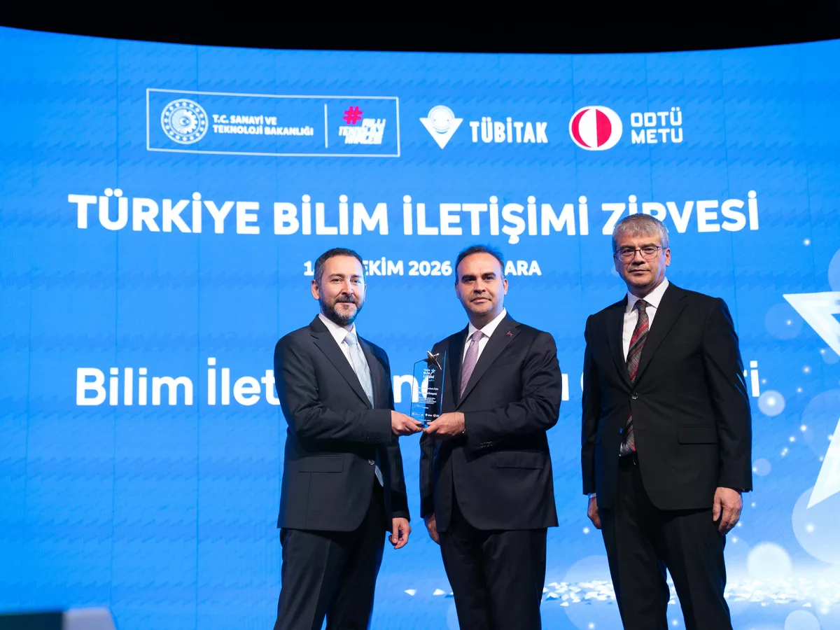 Konya Bilim Merkezi'ne Ödül