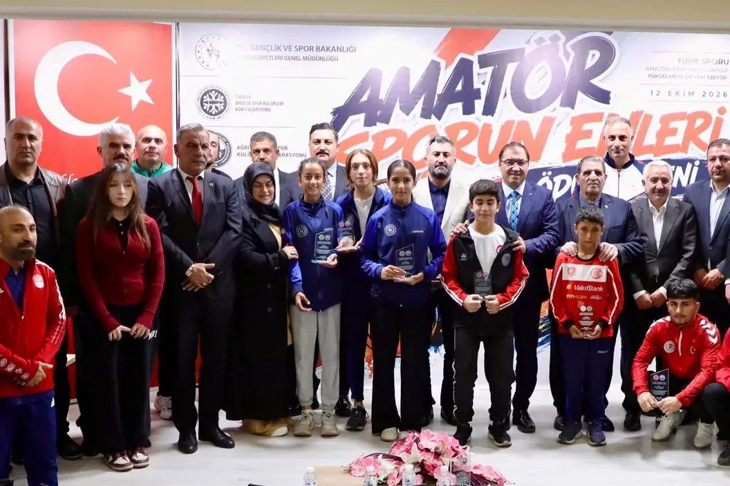 2026 Sporun Enleri Ödül Töreni Ağrı'da Başlıyor