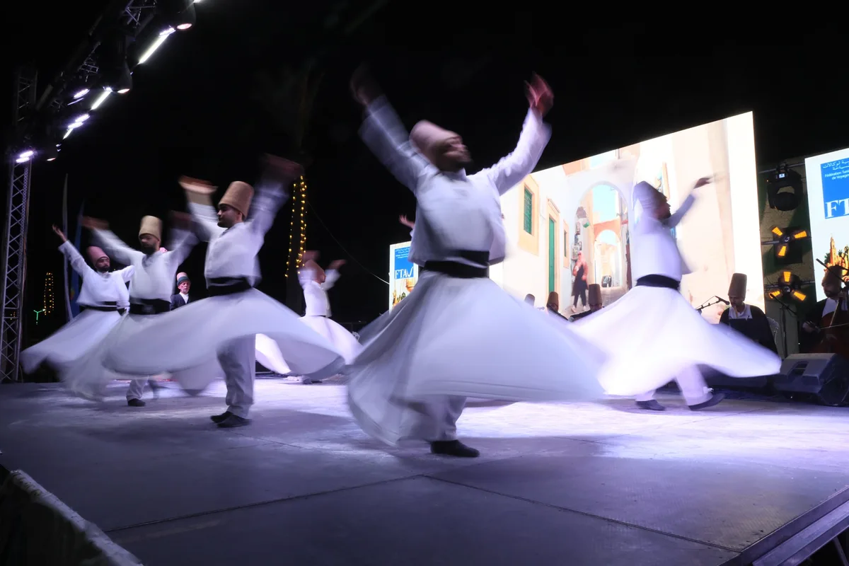 Konya Sema Topluluğu Tunus'ta Izleyicileri Büyüledi