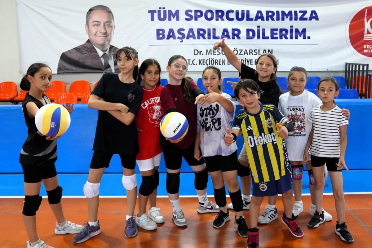 Keçiören'de Çocuklar İçin 5.500 Çocukta Spor Programı