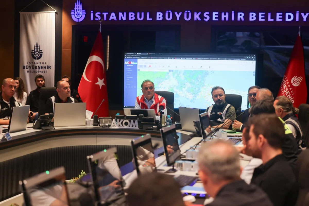 İstanbul'da Yağış Hazırlığı: 6 Bin 900 Personel Görev Başında