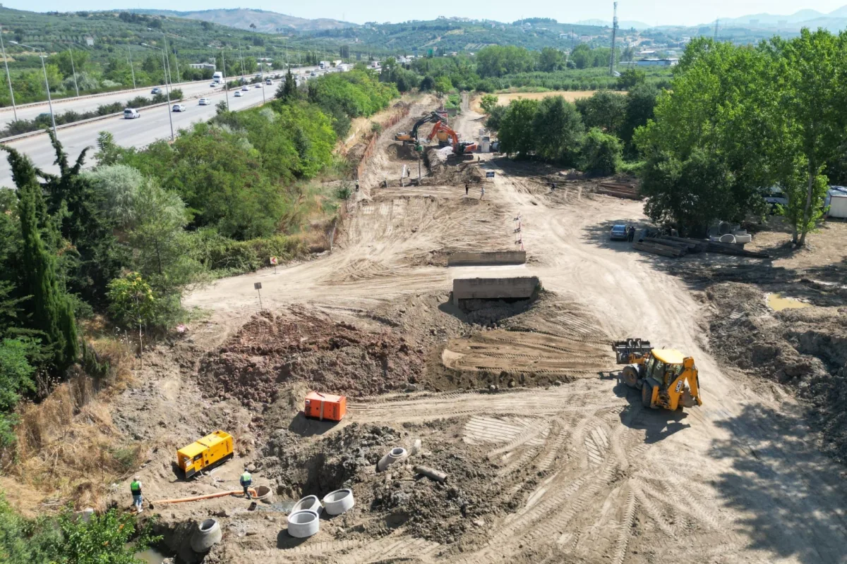 Bursa’da 2 Km’lik Yeni Atıksu Hattı İnşası Başladı