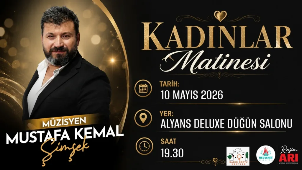 Nevşehir, 10 Mayıs'te Kadınlar İçin Ücretsiz Matine