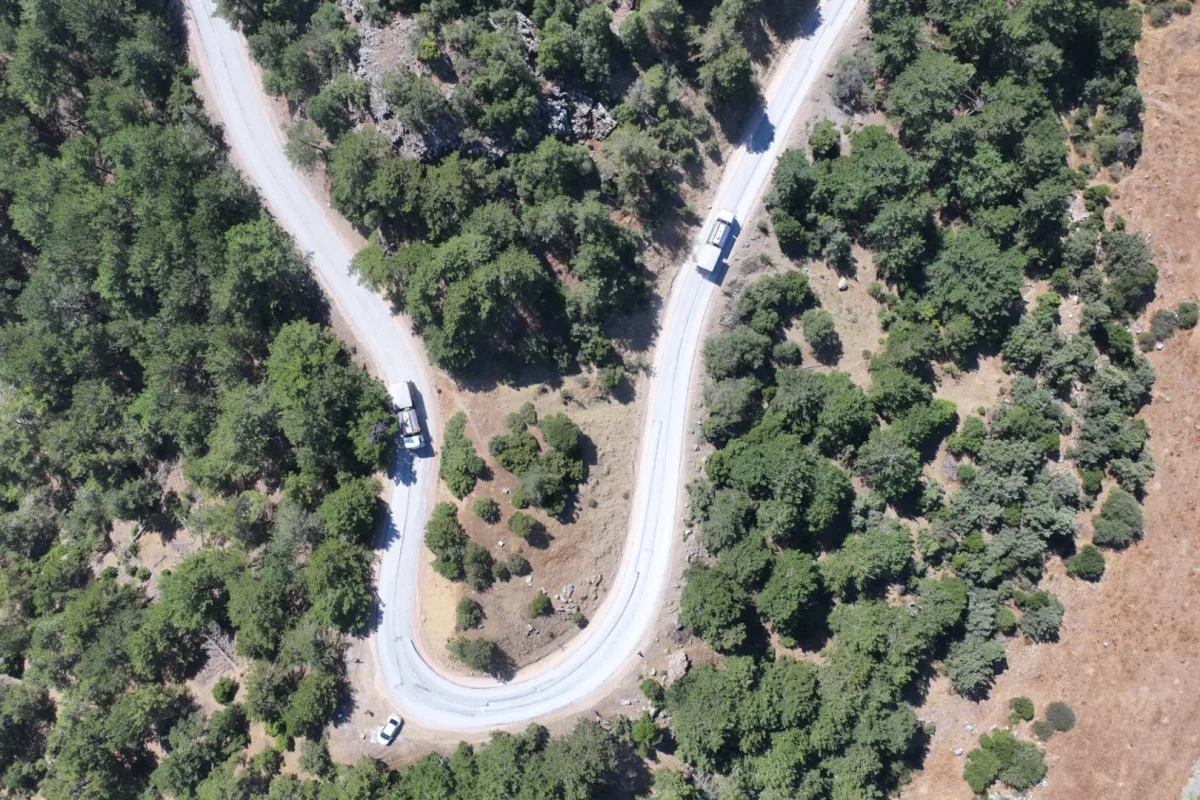 Manisa Yolu 6 KM'lik Asfalt Tekrarı