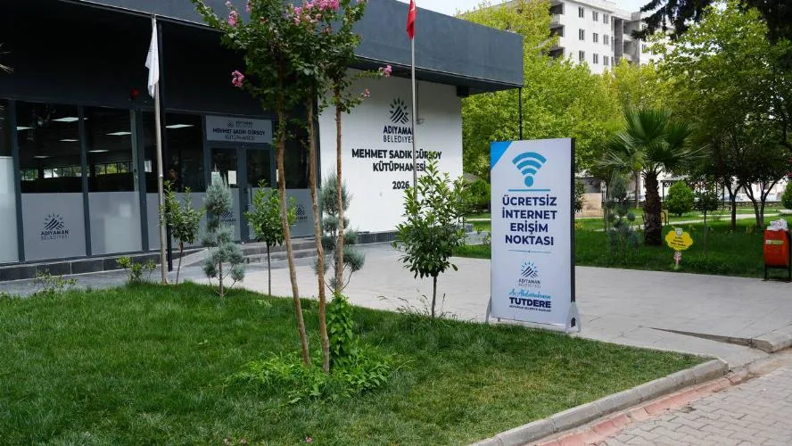Adıyaman’da 8 Noktada Ücretsiz Wi-Fi Bağlantısı Başladı