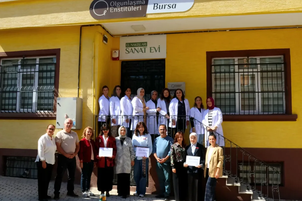 Bursa Olgunlaşma Enstitüsü’nden Geleneksel El Sanatlarına Uluslararası Katkı