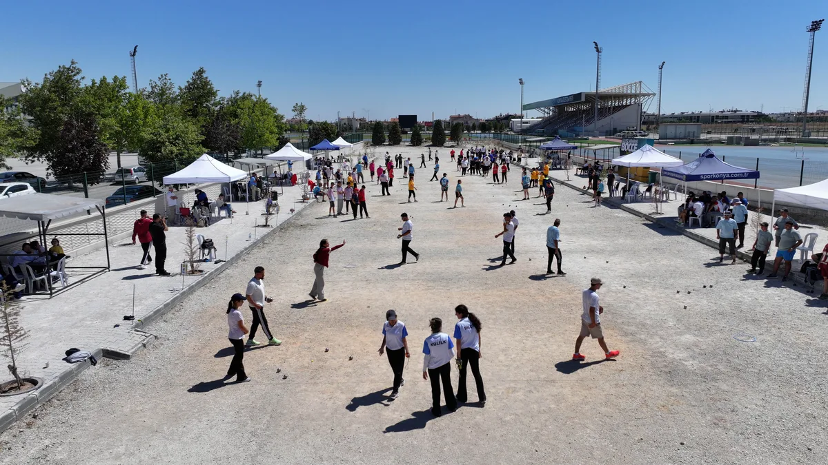 Konya’da 3. Uluslararası Bocce Turnuvası, 200 Sporcu Yarıştı