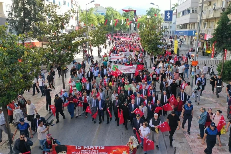 Denizli'de 107. Direniş Anması: Binlerlerce Katılımla