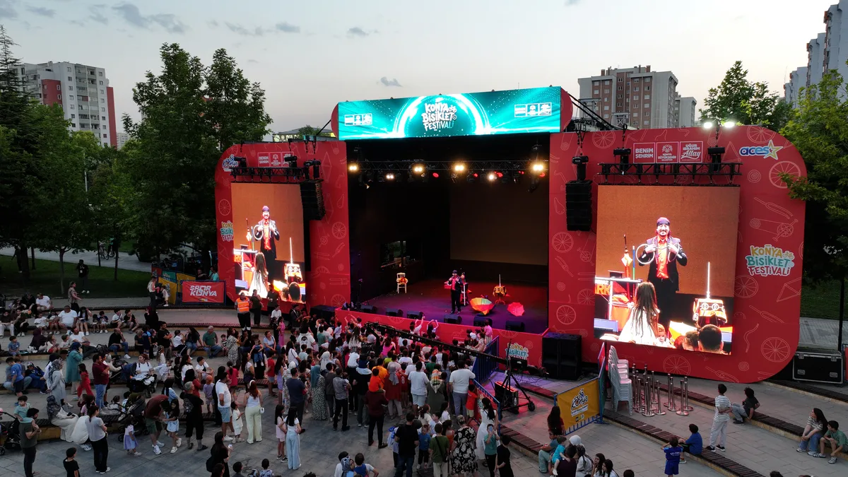 Konya Bisiklet Festivali Açıldı