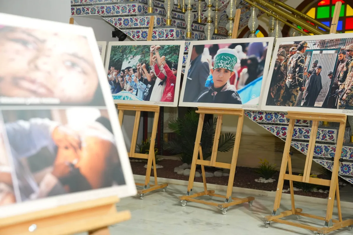 Keçiören'de Keşmir Dayanışma Günü Fotoğraf Sergisi