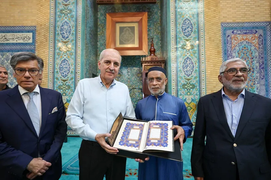 Kurtulmuş Lizbon'da Müslüman Temsilcileriyle Görüştü