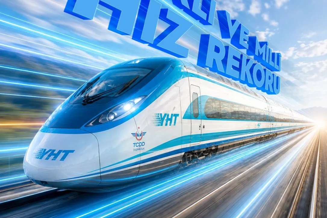 Türkiye'nin Yerli Hızlı Treni 250 Kilometre Hıza Ulaştı