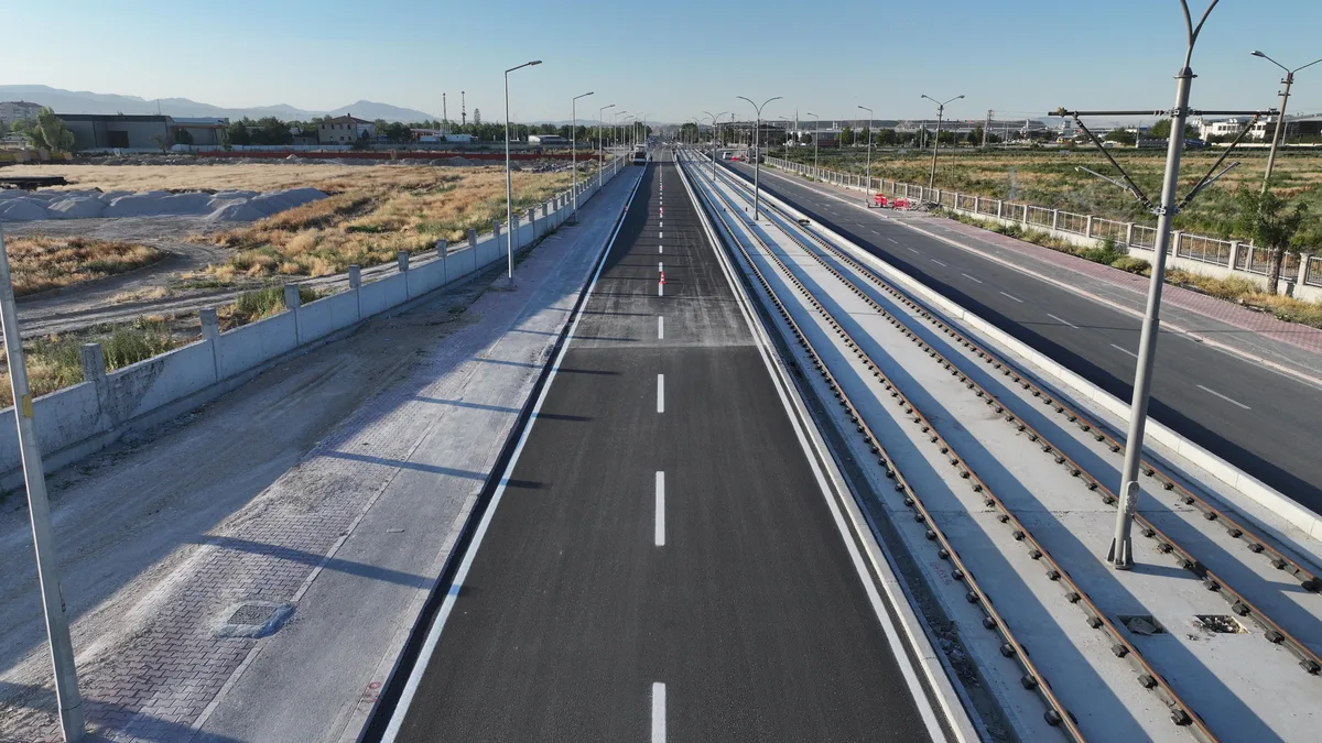 Konya'da Şehir Hastanesi Yolu Güçlendiriliyor