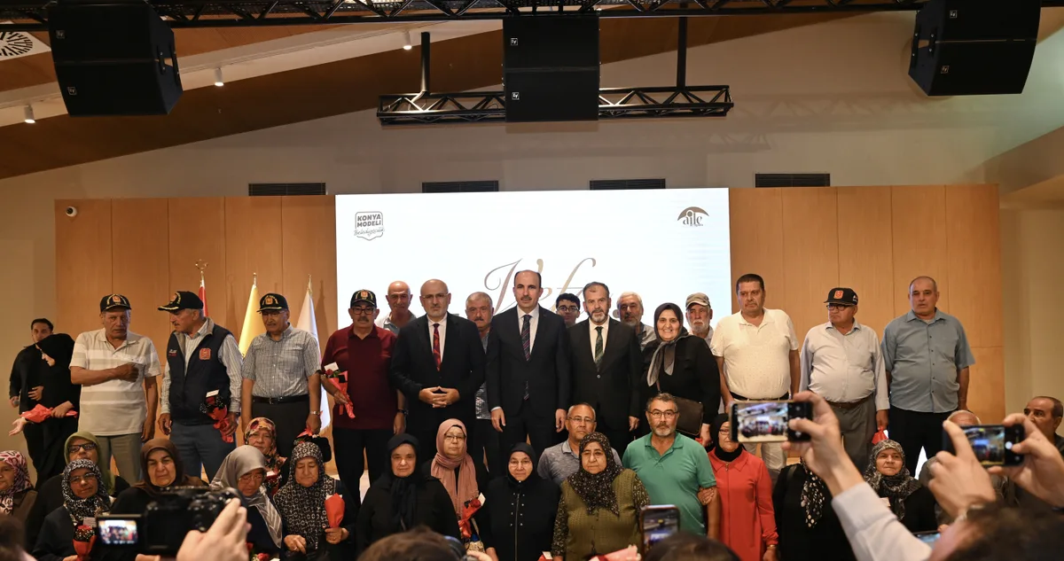 Konya Büyükşehir'de Vefa Umre Kurası Çekildi