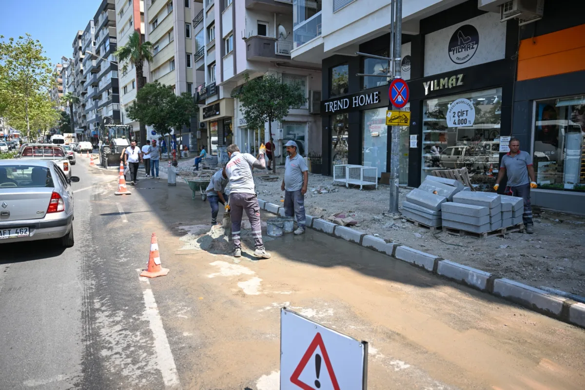 Bornova’da Mustafa Kemal Caddesi İçin İkinci Etap Başladı