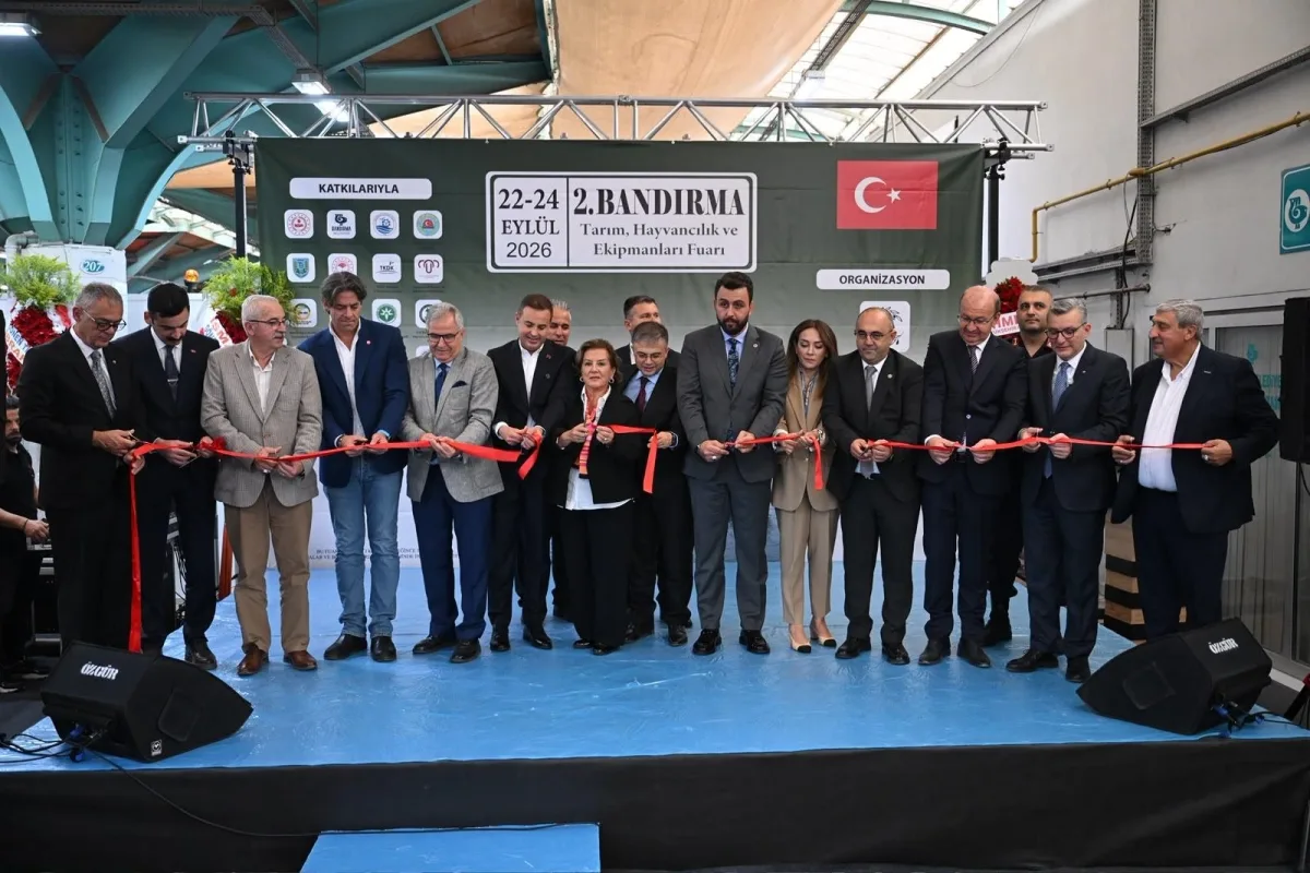 Bandırma’da Üreticiler Buluştu: Tarım ve Hayvancılık Fuarı Açıldı