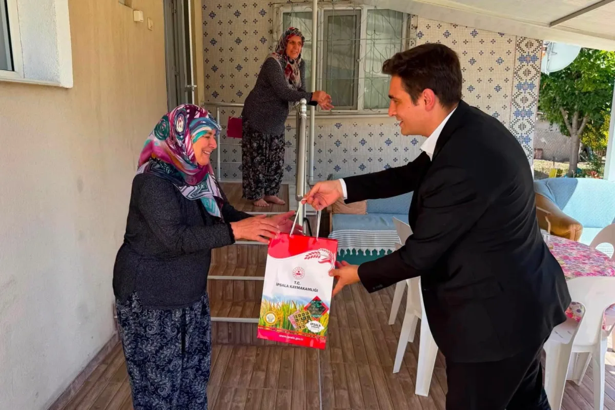 İpsala Kaymakamı Güzel, Şehit ve Gazilere Ziyaret yaptı