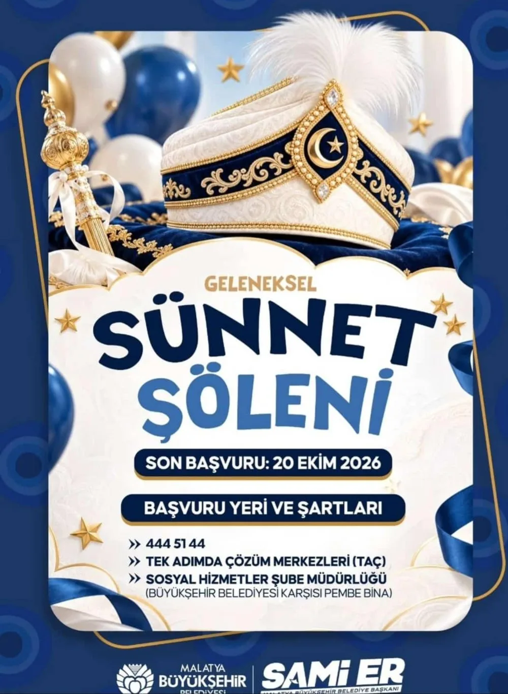 Malatya'da İhtiyaç Sahip Çocuklara Sünnet Şöleni