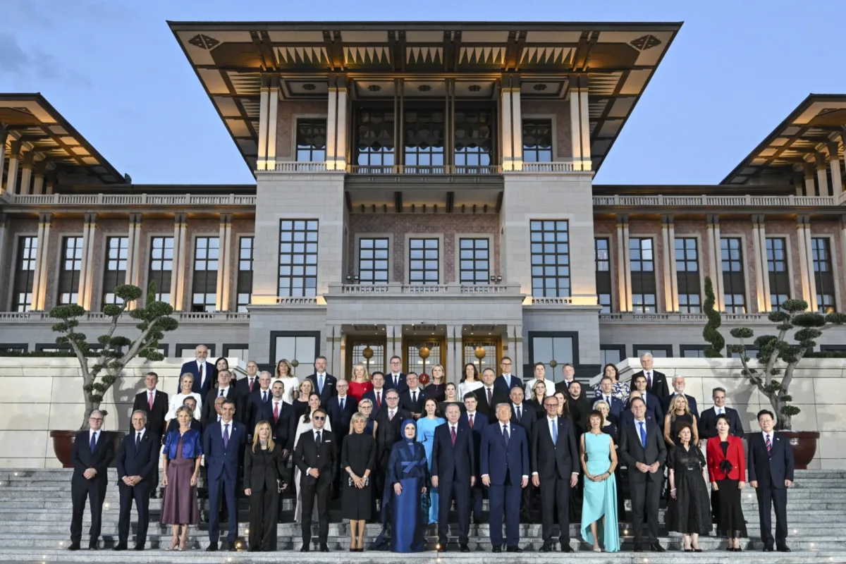 Cumhurbaşkanı Erdoğan, NATO Liderleriyle Onur Yemeği Verdi
